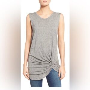 MADEWELL size small asymmetrical twist tank top
